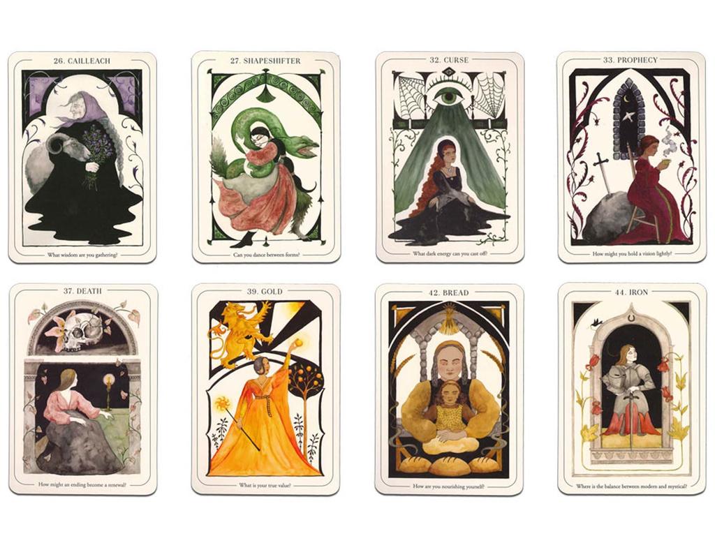 Nichiyu Oracle Cards, 44 Cards [Authentic] [Folklore Oracle] "Listen To the Deep Voices Hidden In the Stories.