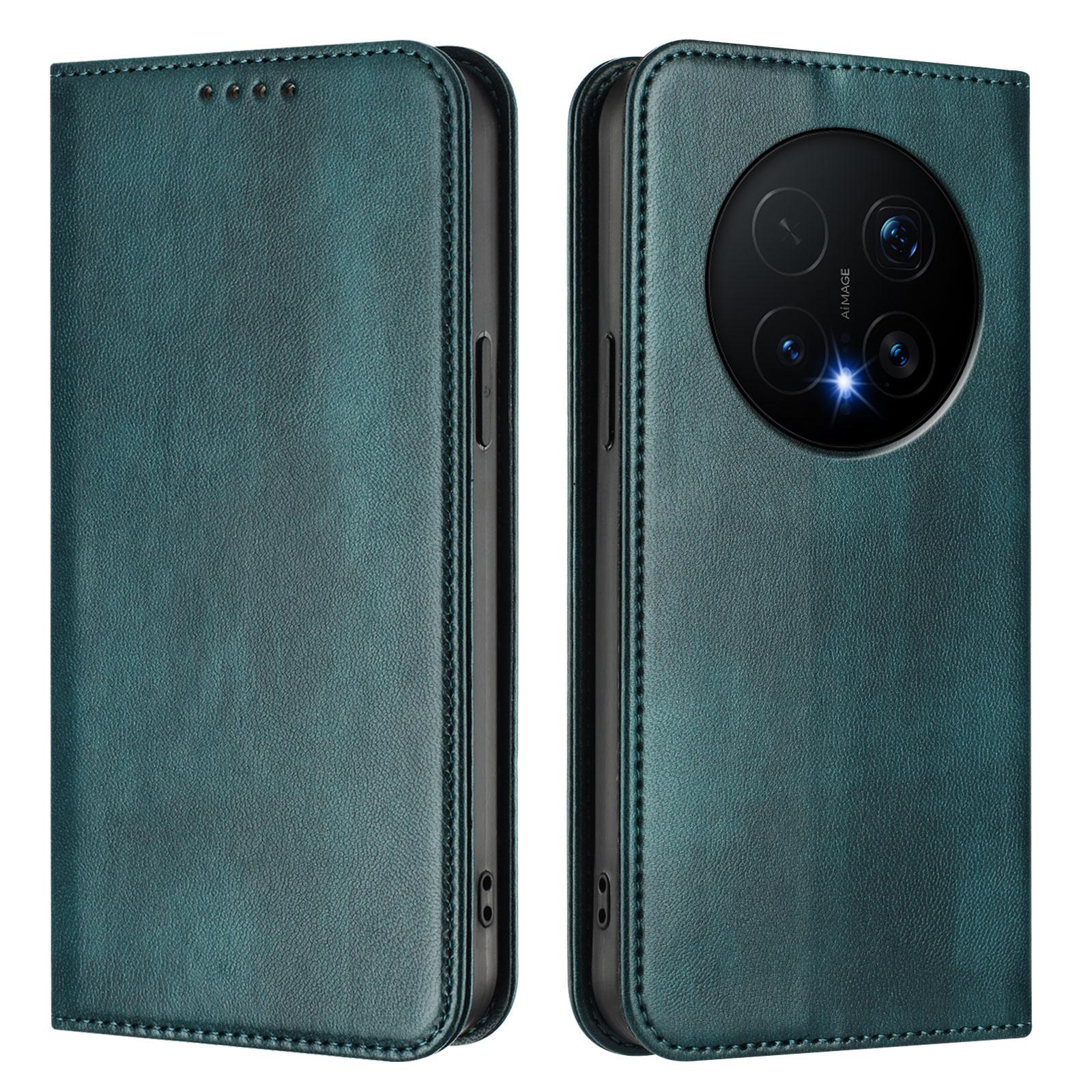 

For Honor Magic8 Pro 5G Wallet Cases Retro Texture RFID Blocking Leather Phone Cover