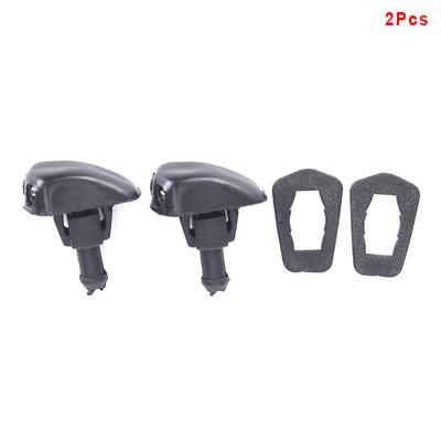 2 peças Universal Car Window Windshield Wiper Washer Bico Jato de Spray de Água