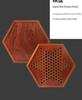 Checker Glass Marbles Wooden Tabletop Game, Chess, Card Game, Competitive Puzzle Toy with Drawer-style Storage.