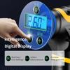 Přenosná vzduchová pumpa na huštění pneumatik do auta Ruční automatická hustilka na vzduchový kompresor Vzduchový kompresor s digitálním zobrazením tlaku Typ pumpy