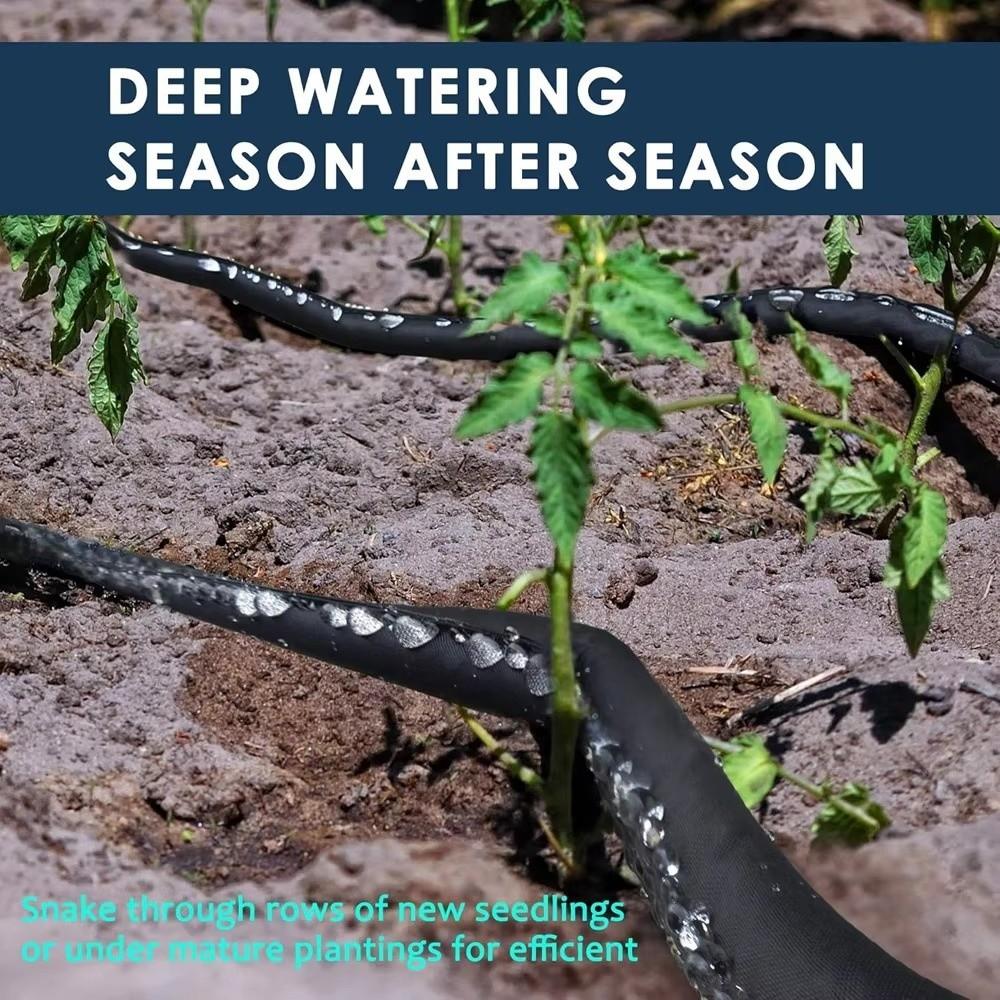 Efficient Micro Drip Irrigation Uniform Infiltration Permeable Pipe  Field Watering