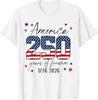 250 Years American 250th Anniversary Usa Patriotic 4th July Tshirt