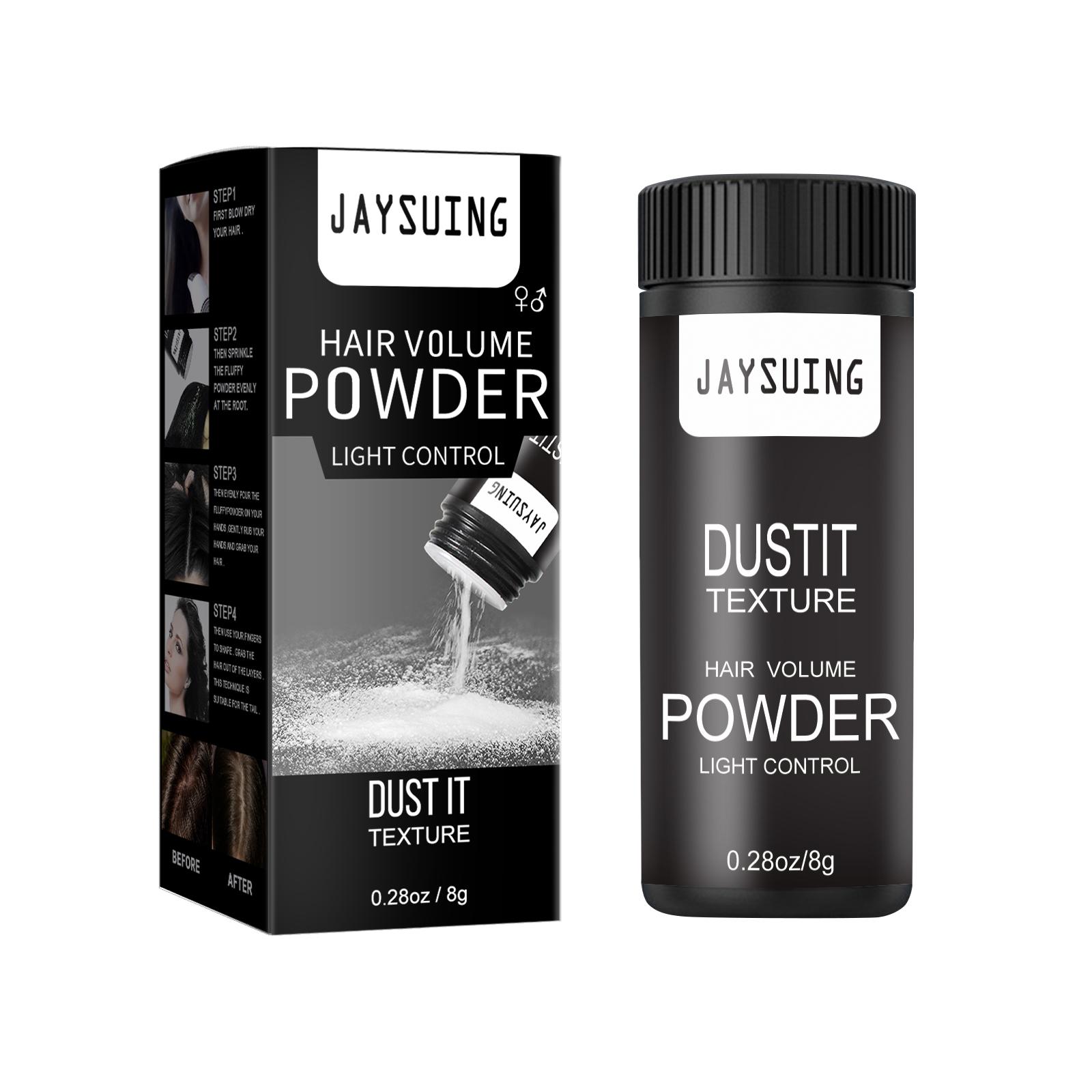 Jaysuing Volumizing Hair Powder for Men and Women Air Fluffy Greasy Hair Quick Dry Powder Volumizing Hairs Root