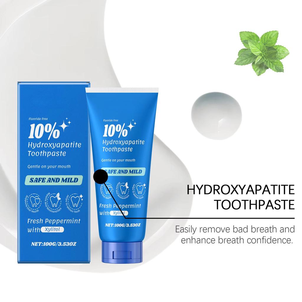 Dentifrice blanchissant Éclaircit Rafraîchit Saveur menthe Prévient les caries dentaires Élimine les taches Dents sensibles Blanchissant Hygiène bucco-dentaire