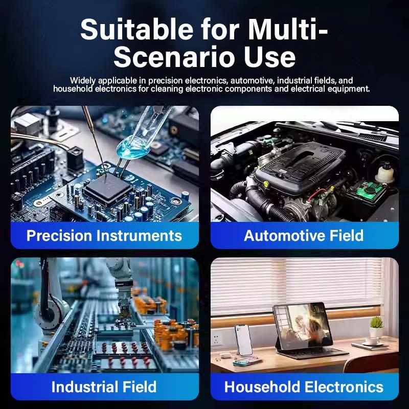 Precision Contact Cleaner - Fast Drying Non-Conductive Electronics Cleaner for Circuit Boards, Safe,Non-Corrosive & Residue-Free