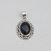Black Onyx Pendant, 925 Sterling Silver Pendant, Boho Pendant, December Birthstone Pendant, Handmade Pendant, Designer Pendant, Gift for Her