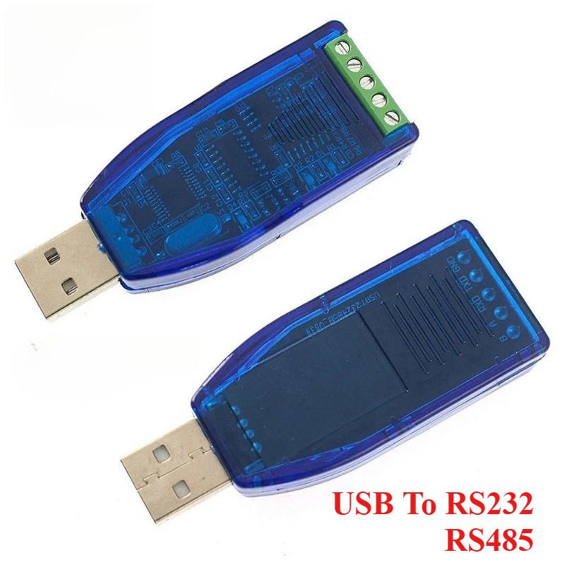 Industrial Communication USB To RS485 Module USB To RS232 RS485 Converter TVS Protection Bidirectional Half Duplex Serial Line Converter