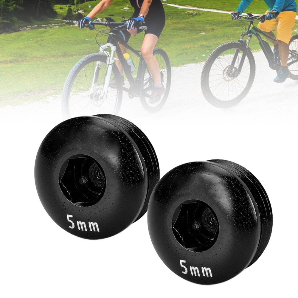 1 Set Aluminum Alloy Cycle Pedal Screw Cap M14 Thread Bike Pedal Covers  Cycling Accessories