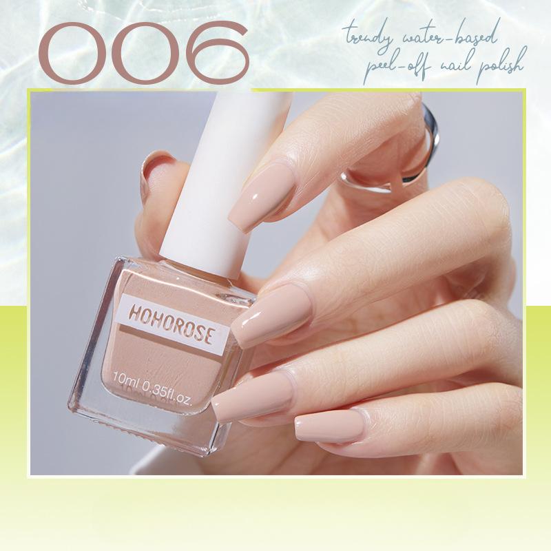 

HOHOROSE Новый лак для ногтей на водной основе Быстросохнущий, не требующий выпекания, отбеливающий лак для ногтей