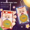 Kids' DIY Wooden Science Walkie-Talkie: 200-Meter Educational Wireless Paging Toy