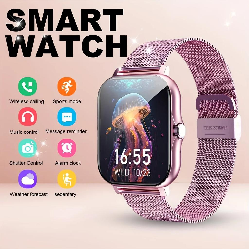 Upgrad Smart Watch For Men Women 1.83Inch Full Touch Display BT Call Sports Monitoring SmartWatch For Android&IOS Phone