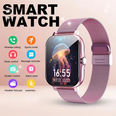 Upgrad Smart Watch For Men Women 1.83Inch Full Touch Display BT Call Sports Monitoring SmartWatch For Android&IOS Phone