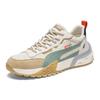 Men's Shoes Trend Versatile High Quality Leather Sports Casual Running Shoes Comfortable Heightening Dad Trendy Shoes