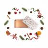 Christmas Tin Box For Cookies, Gingerbread, Sweets, Rods 21X11X7 Cm