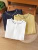 Cotton Embroidered Sleeveless Blouse For Summer Casual Women