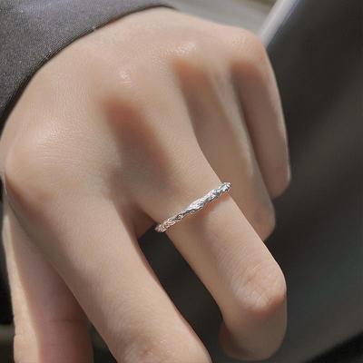 Elegant Open Ring for Women: Minimalist Light Luxury Design, Perfect for Index Finger