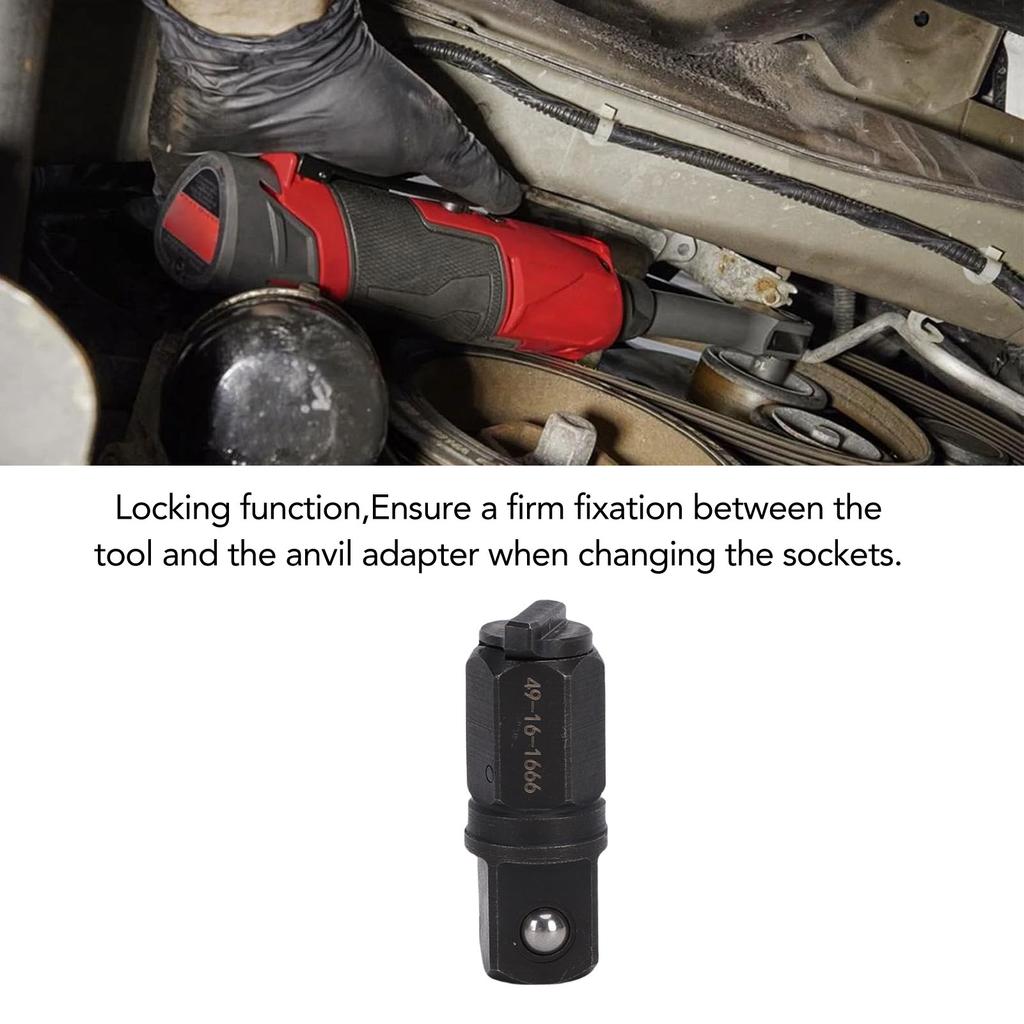 Ratchet Anvil Adapter with Locking Function Carbon Steel Replacement for  FUEL INSIDER Box Ratchet Box Ratchet Adapter