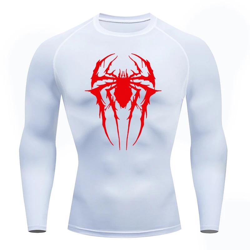 Sportswear Men Gym Compression T Shirt Running Long Sleeve Sports T-shirt Elastic Quick Dry Sport Tops Tee Athletic Shirts Men