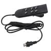 Lift Chair Controller 6 Keys Power Lift Sofa Chair Hand Control with 5 Pin Connector for 2 Motor Electric Recliner