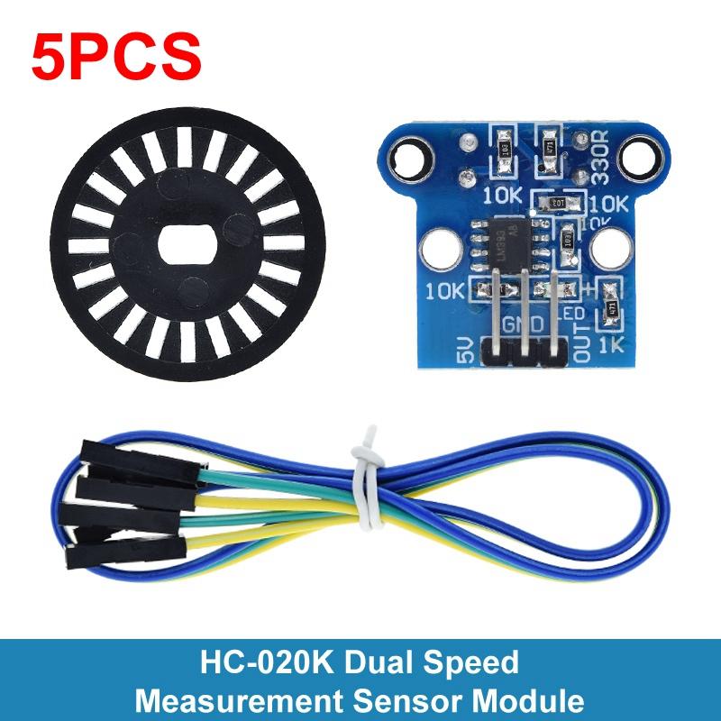Photoelectric Beam Speed Sensor Module 3.3V-5V Slot-Type Optocoupler Tacho-Generator Counter For Arduino/51/AVR/PIC Diy Kit