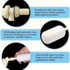 1/2Pcs Float Valve Stable Water Float Valve Shut Off 1/ 2" Automatic Waterer Bowl Fill Feed Water Trough Horse Cattle Sheep Pig Dog Water Float Valve
