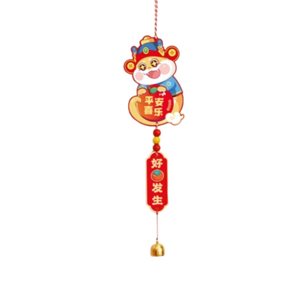 Blessing Chinese Snake Year Pendant Traditional Fu Character Hanging Ornament  Home New Year Decor