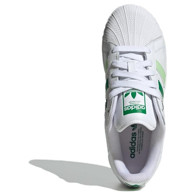 adidas Dames Superstar Xlg 'White Collegiate Green' Dames IF9121