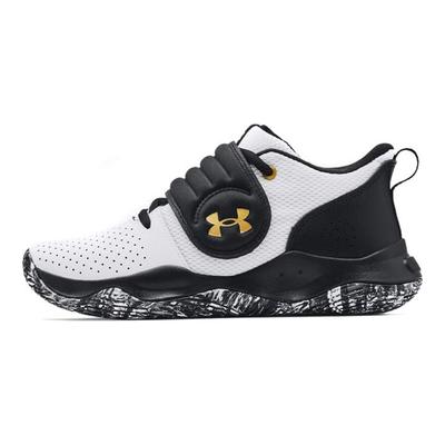 Zone BB GS Weiß Schwarz Gold Kinder Sneaker 3024262-102