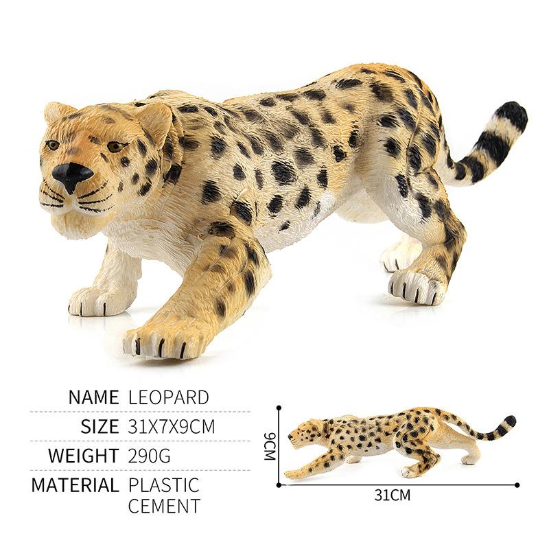 English Details Animal Paradise Wildlife Figure Model Toy Plastic Forest Animal Ornament Doll