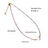 Elegant National Style Gemstone Pearl Crystal Necklace - Versatile Luxury Jewelry