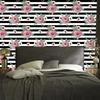 Beautiful Roses, Anemones and Leaves Wallpaper for Living Room and Bedroom 50x1000