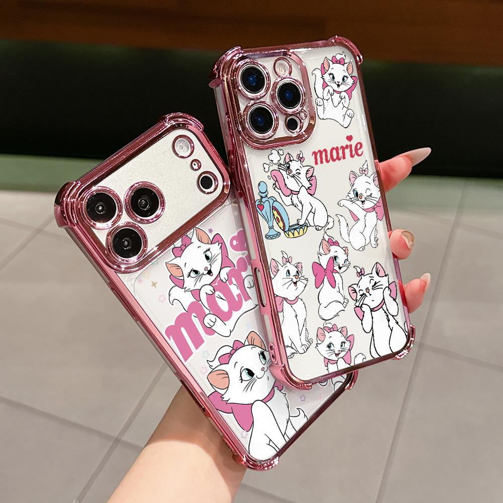 Θήκη Κινητού Aristocats M-Maries Cat για Google Pixel 10 9 9A 8 8A 7 7A Pro XL 5G Αντι-πτώση Διαφανές Μαλακό Κάλυμμα