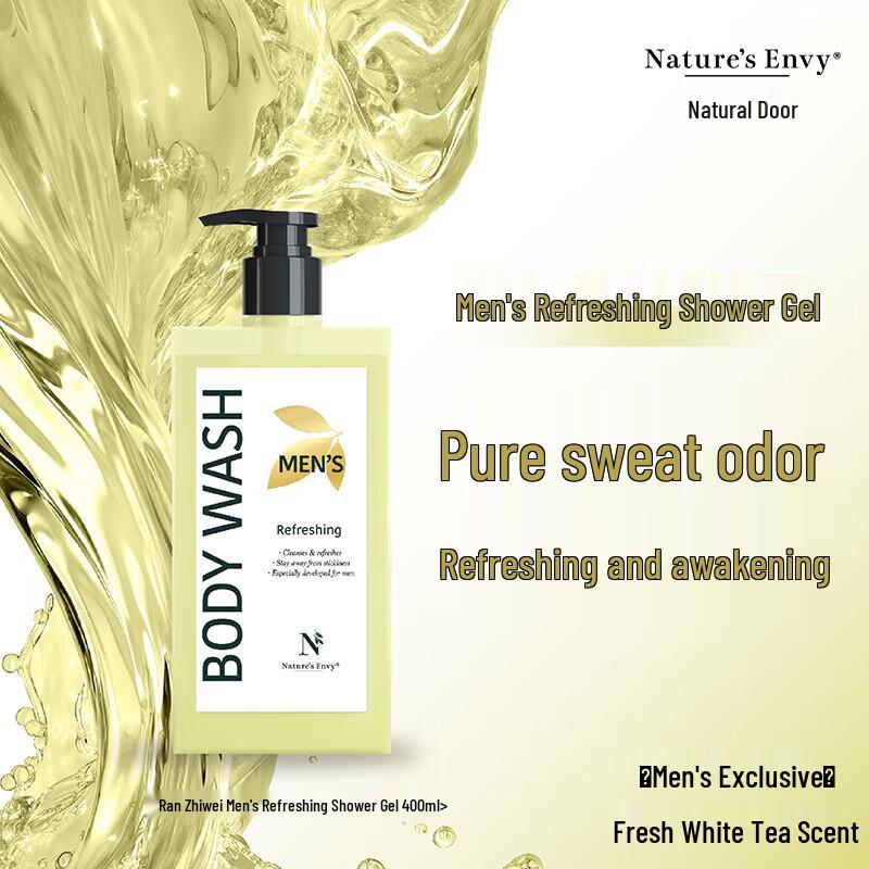 Natural s Gate Men s Refreshing Shower Gel 400ml