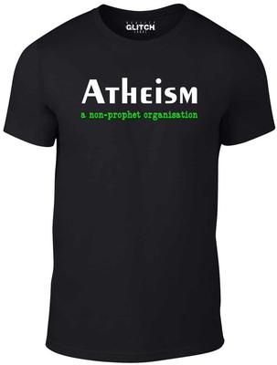 Atheism Men's T-Shirt - Funny Religion Atheist God Dawkins Belief Prophet