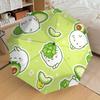 1PC Avocado Rabbit Umbrella-8-Rib Reinforced, Automatic Open, Lightweight & Durable, Cute Fashion Accessory for Outdoor-Y0375