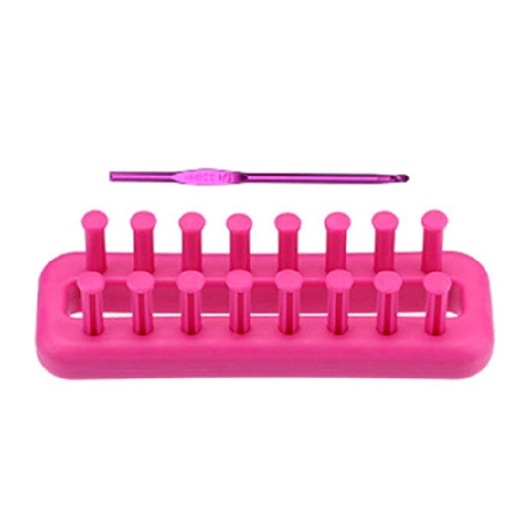 1 or 2 Set Knitting Tool Round Rectangular Knitted Loomed Set Knitting Frame For DIY Hat Scarves Easy Crafting Solution