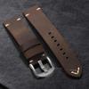 Cinturino Orologio in Pelle di Mucca Fatto a Mano per Panerai PAM111 441 Cinturino in Pelle Marrone Braccialetto Morbido da Uomo 22mm 24mm 26mm Cinturino Vintage