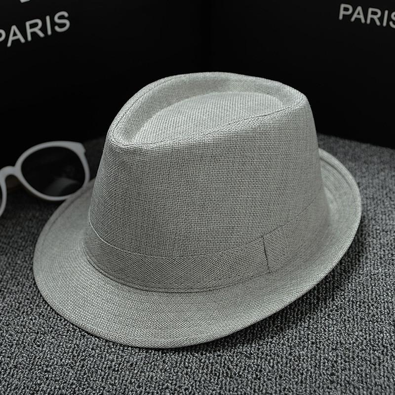 Panama Cotton Linen Sun Hat With Wide Brim For Men Women Casual Summer Accessory