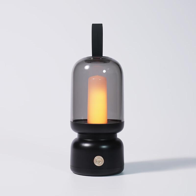 Retro USB Charging LED Nightstand Lamp