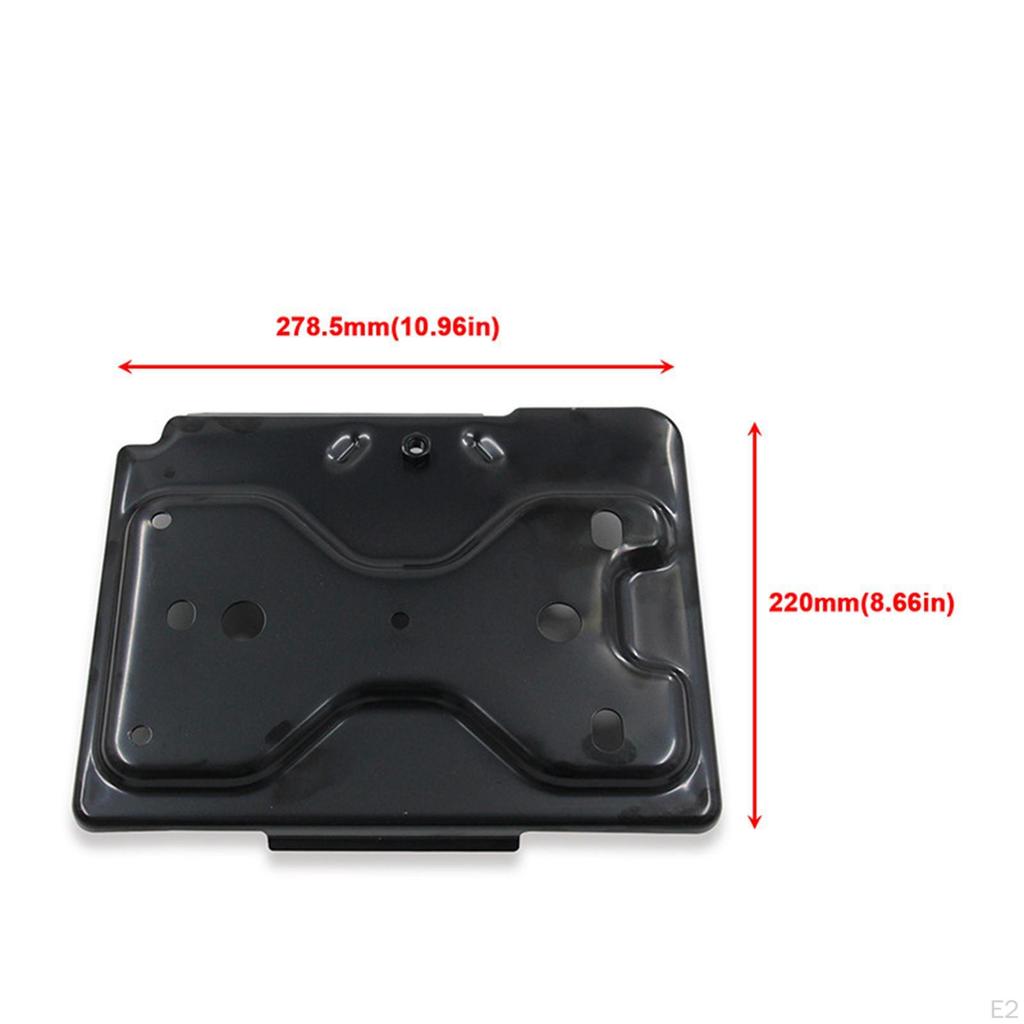 Driver Side Battery Tray, Car Accessories, Easy to Install, Durable High Performance, Replaces Spare
