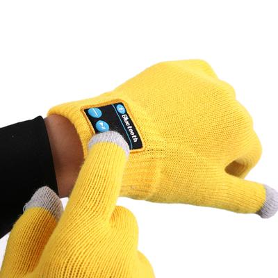 Bluetooth Gloves With Built In Mic Speaker Winter Smart Sport Gloves Warm Touch-screen