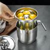 Chef Stainless Steel Baking Kitchen Filter Egg Yolk White Separator Sieve Egg Extractor