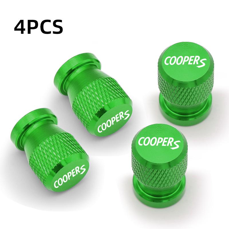 Car Wheel Tire Valve Caps Tyre Stem Covers Airdust Waterproof For MINI Cooper One JCW Countryman Clubman R60 R57 R55 R56 R53 TD1