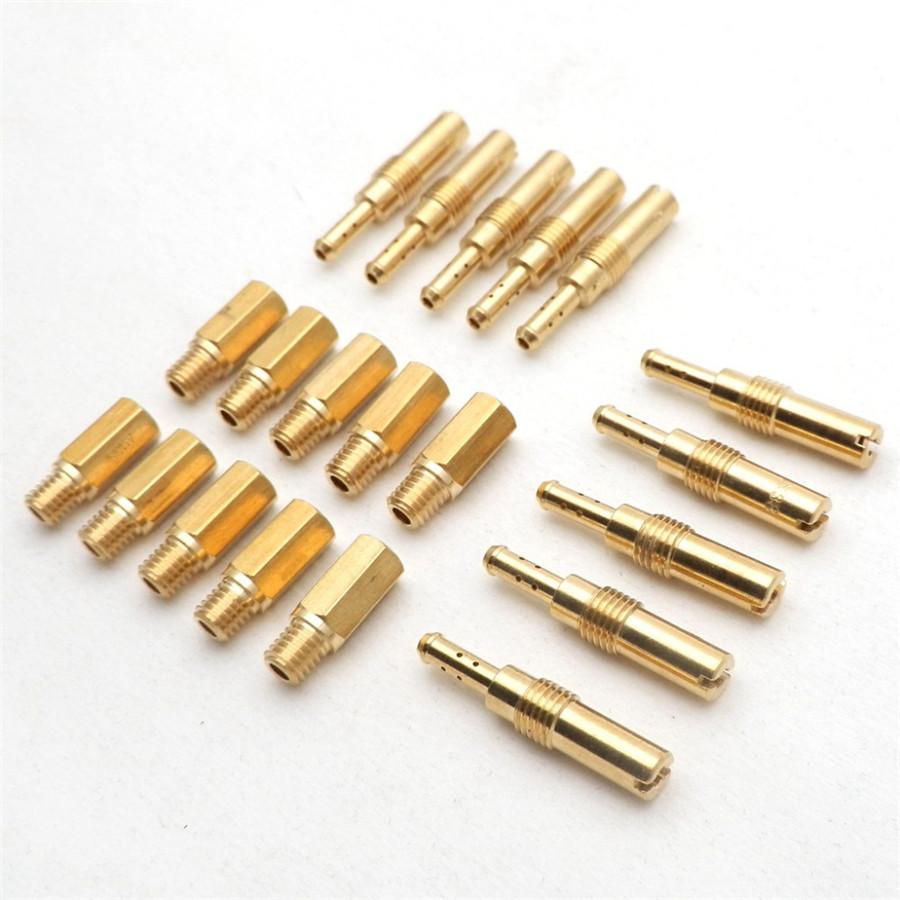 Motorcycle Motorbike Carburetor Tools 10x Main jets and 10x Pilow jets