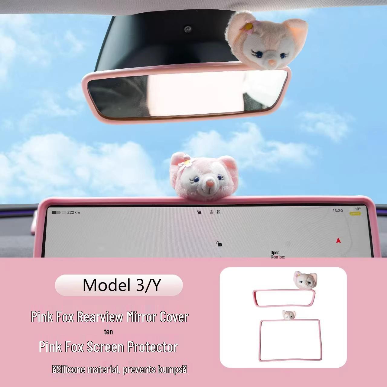 

Защитная пленка на экран центральной консоли Tesla Model 3/Y/YL - Силиконовая декоративная защита от царапин