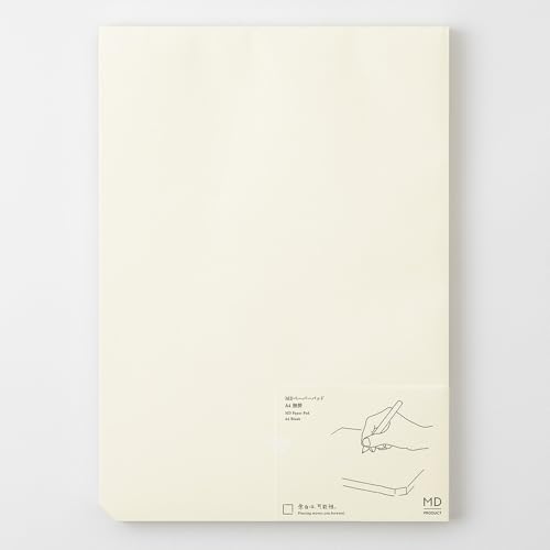 Midori Memo MD Paper Pad A4 Plain 15236006