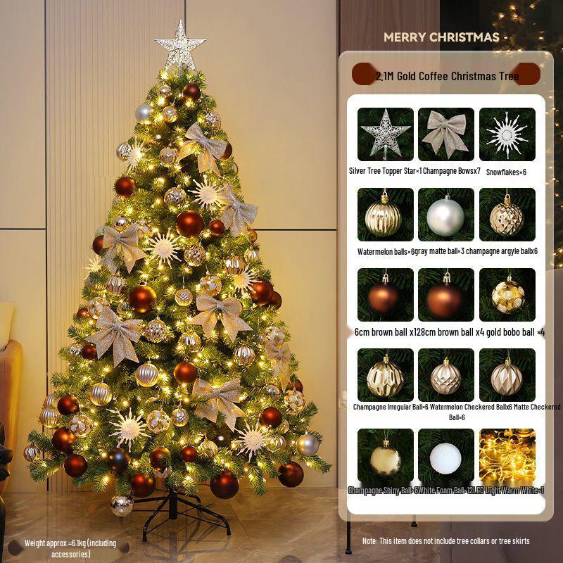 Large Christmas Ornaments Set for Living Room and Home Decoration