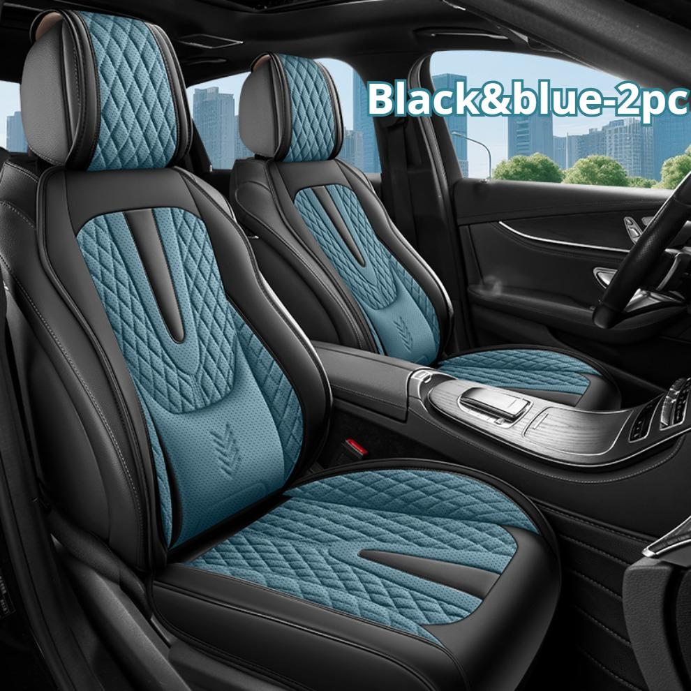 2pc Fixed Lumbar Support Car Seat Cushion, 7-Color Options, Comfortable & Durable, All-Season Car Seat Cover, Universal Fit