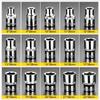 Industrial Grade 53-Piece Auto Repair Tool Set - 24/72 Tooth Socket Wrench Quick Repair Kit